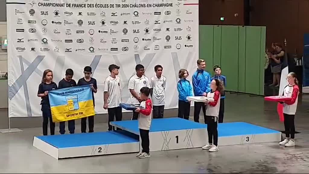 Le Podium Vitesse Des Jeunes Du Ctpn Ligue Regionale De Tir De La