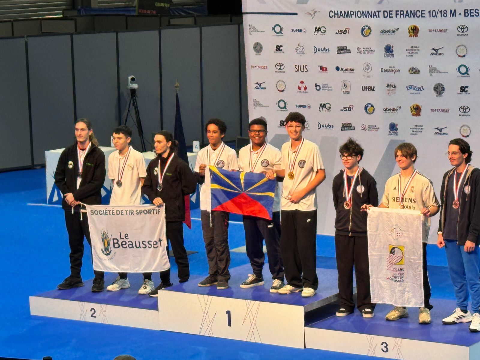 Magnifique résultat de nos jeunes athlètes au Championnat de France 10/18m 2026 à Besançon