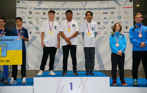 La délégation des jeunes athlètes des Ecoles de Tir de La Réunion brille au Championnat de Châlons en Champagne