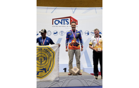 David Geslin est sacré Champion de France de TSV à Chateauroux